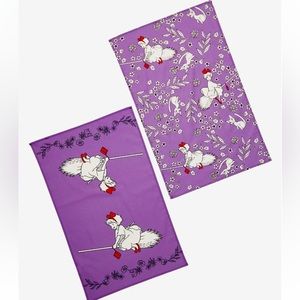 Hot Topic‎ Studio Ghibli Kiki’s Delivery Service Floral Tea Towel Set
